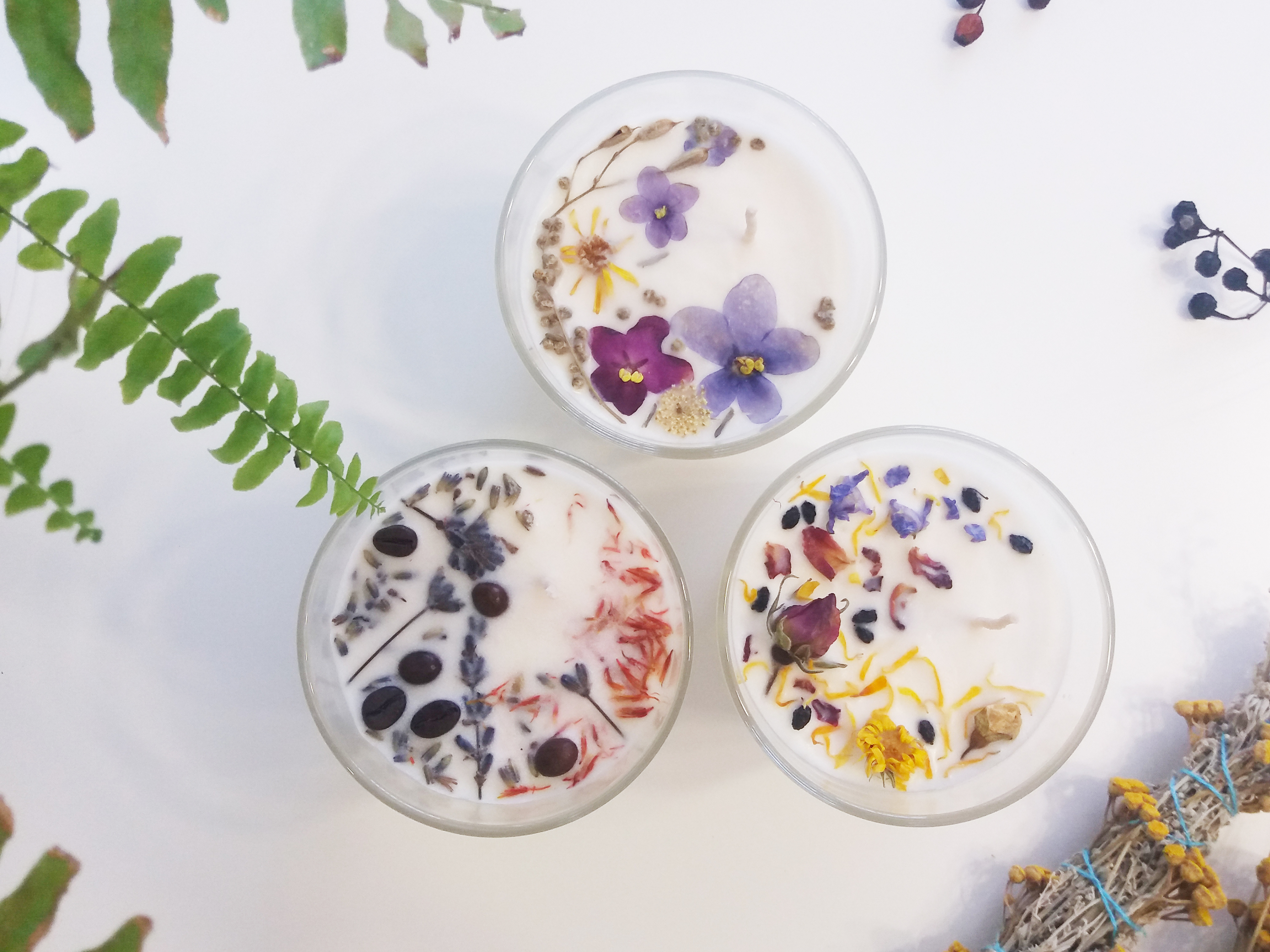 herbal candles